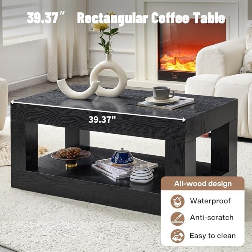 LKTART Rectangle Coffee Table - Image 5