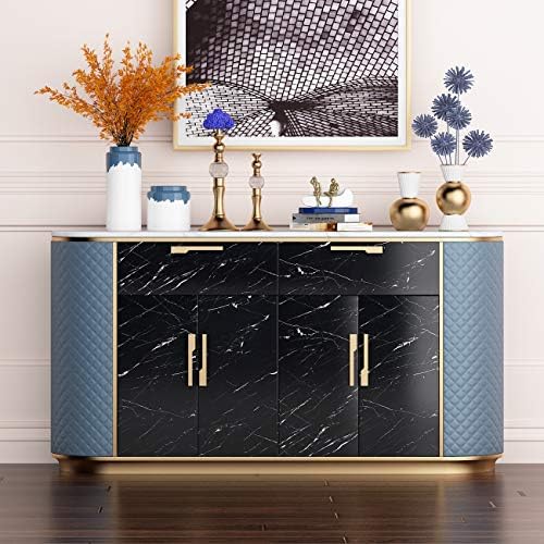 FunStick Thick Matte Black Marble Wallpaper Kitchen Counter Top Covers Peel and - Image 6