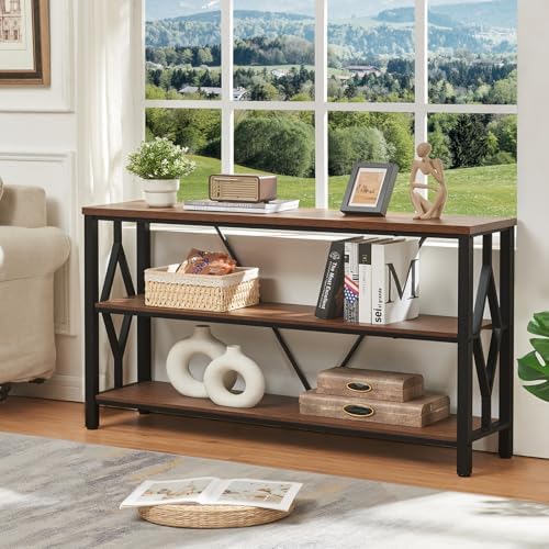 HOMISSUE Sofa Console Table, Rustic Console Table - Image 3