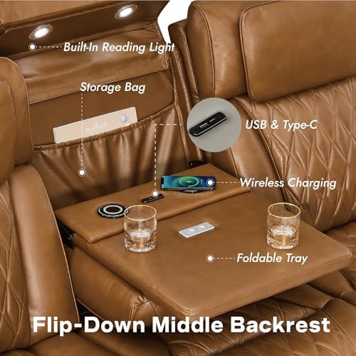 Watson & Whitely Lay Flat Power Reclining Sofa - Image 7