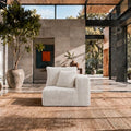 Maywish Single Modular Sofa Chair, Corduroy Boneless Couch by Maywish