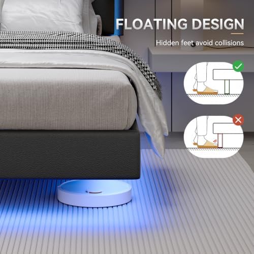IMMERSTABLE King Size Floating Bed Frame - Image 4