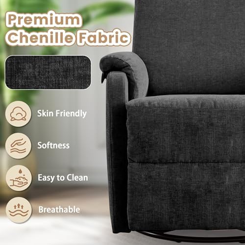 Korser Swivel Rocking Recliner - Image 7