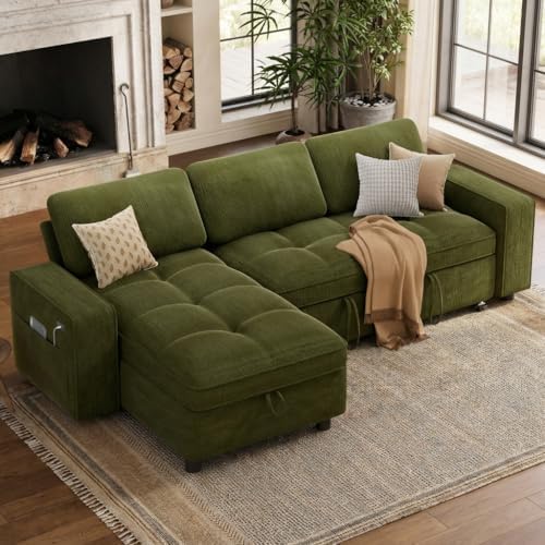 WEUP Modular Sectional Sleeper Sofa Bed, Pull Out Couch - Image 3