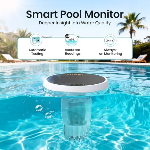 AIPER HydroSync Smart Pool Monitor, 24/7 Automatic Water Testing - Image 2