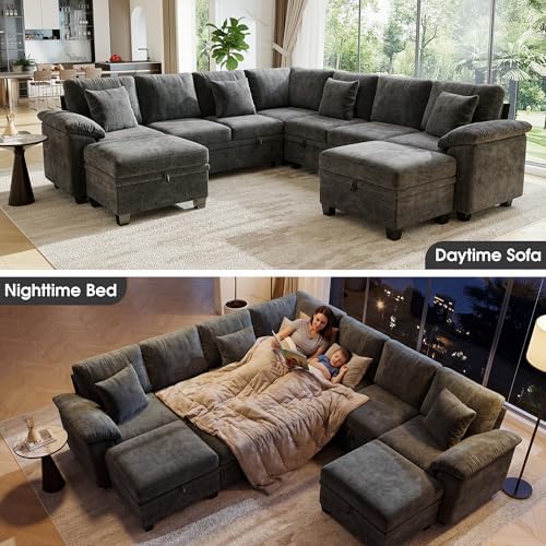 107.8" Oversized Modular Sectional Sofa - Image 3