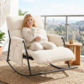 Oversized Corduroy Rocking Chair by PATAVOT