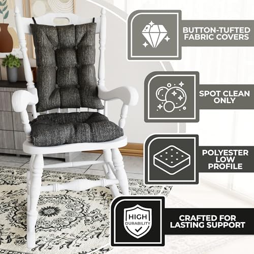 Klear Vu The Gripper Non-Slip Rocking Chair Cushion Set - Image 3