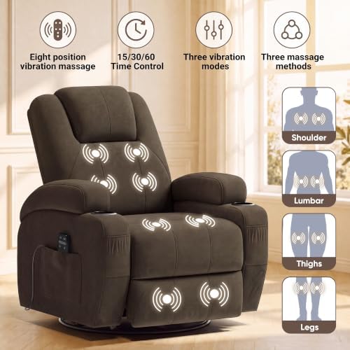 Flamaker Rocking Chair Recliner Chair - Image 4