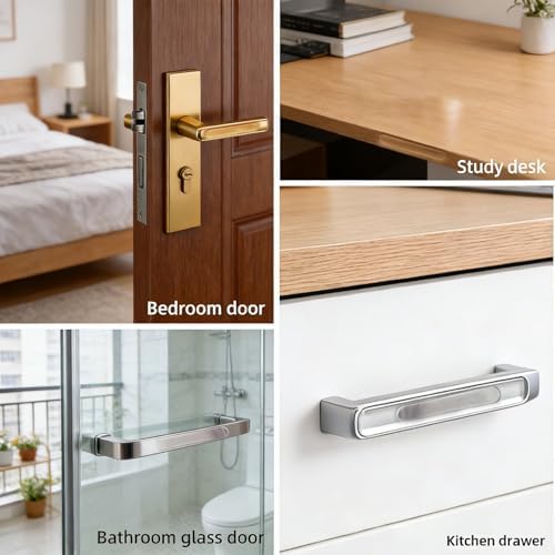 50 PCS Cabinet Door Bumper, Premium Long Strip Door Silencer - Image 4