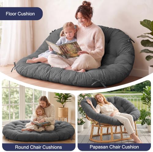 idee-home Double Papasan Chair Cushion - Image 5