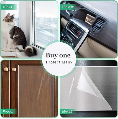 Door Protector from Dog Scratching 118" x 8.2" Cat Scratch Door Frame Single - Image 5