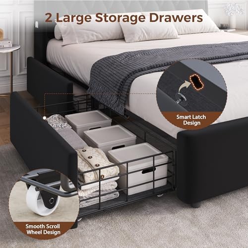 Jocoevol King Size Bed Frame - Image 5