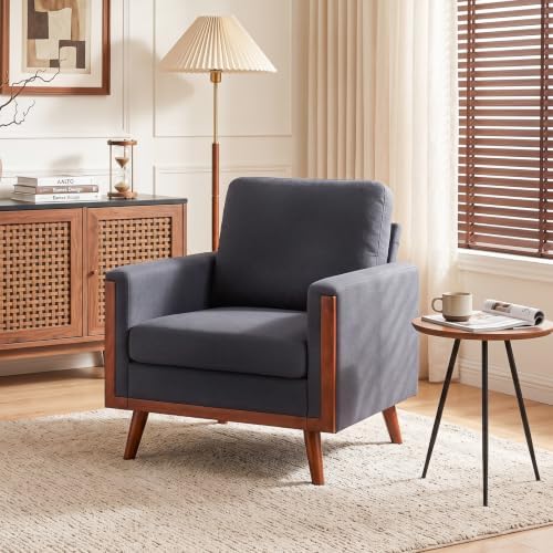 VINGLI Mid-Century Modern Oversized Accent Chair by VINGLI