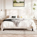 Allewie King Size Platform Bed Frame by Allewie