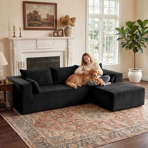 GRUSIGN106 Cloud Sectional Boneless Couch - Image 6