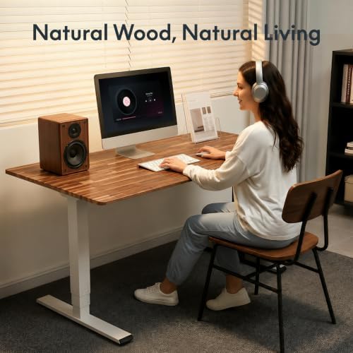 FLEXISPOT Acacia Solid Wood 55"x28" Butcher Block Desktop - Image 5