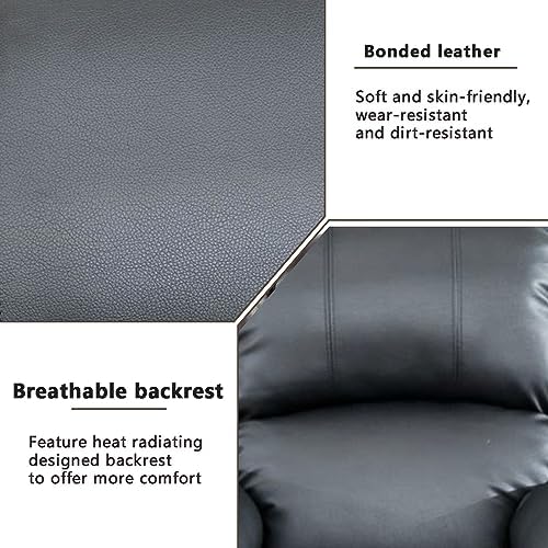 A Ainehome Living Room Furniture Set Leather Recliner Sofa Set Loveseat Chair - Image 4