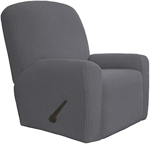 Easy-Going 4 Pieces Oversized Recliner Stretch Sofa Slipcover Sofa Cover by Easy-Going