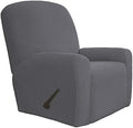 Easy-Going 4 Pieces Oversized Recliner Stretch Sofa Slipcover Sofa Cover by Easy-Going