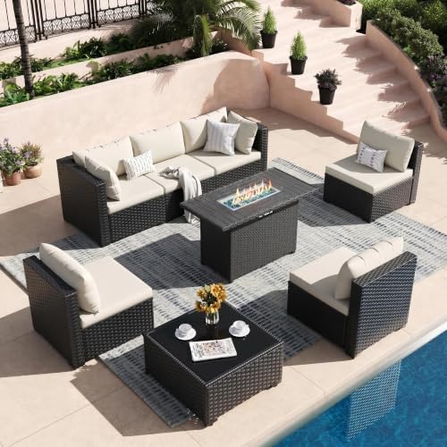 8 Piece Patio Furniture Set by VonzoyHome
