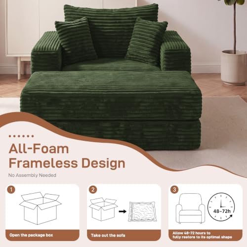 Oversized Chaise Lounge Chair - Image 6