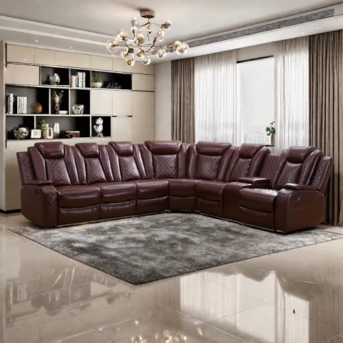 Power Recliner Sofa Sectional Sofa by Unknown