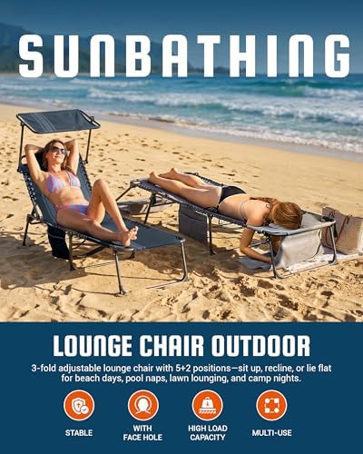 KingCamp 400LBS Lounge Chair - Image 3