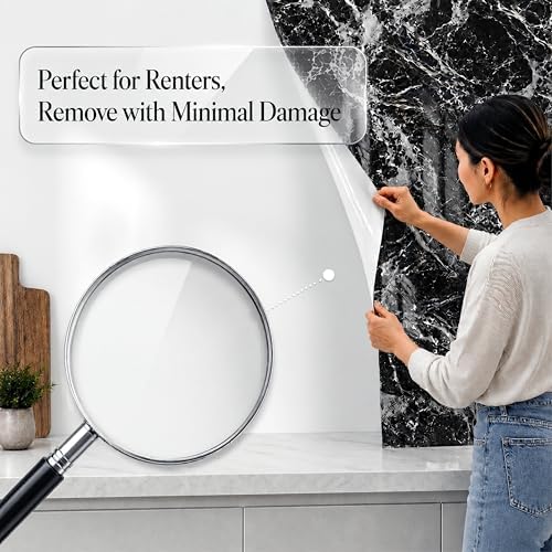 Very Berry Sticker Marble Contact Paper - Image 6