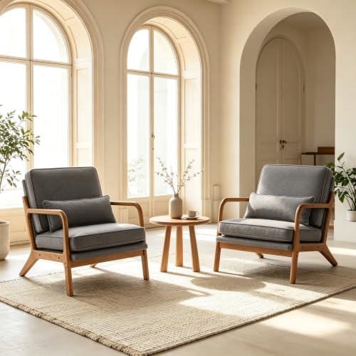 Karl home Mid-Century Modern Accent Reading Chair - Image 6