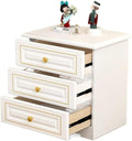 Bedside Table Light Luxury Solid Wood Bedside Table, Simple Home Storage Cabinet by Unknown