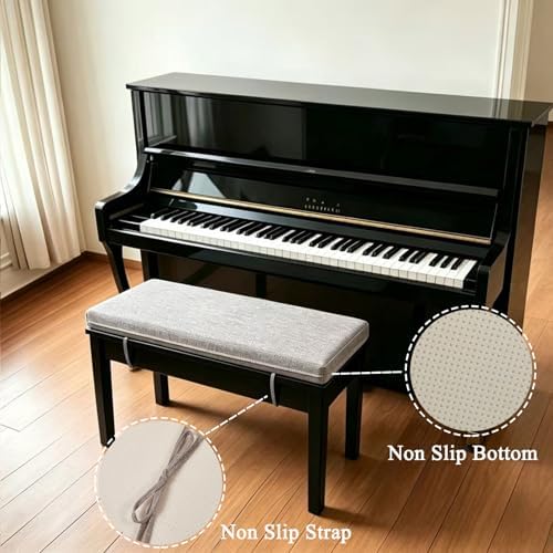Piano Bench Cushion 32x12 Inch for Indoor - Image 3