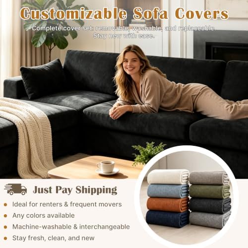 Oversized Modular Sectional Sofa - Image 6