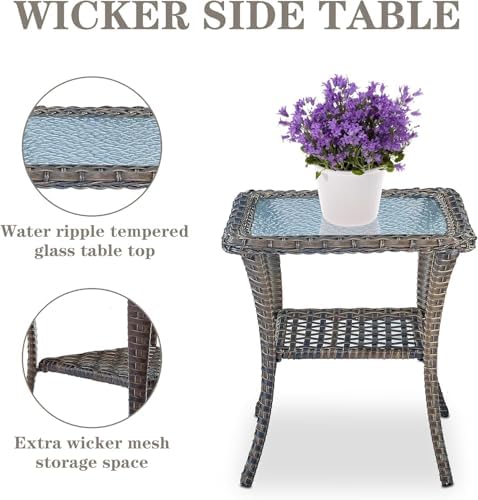 Belord 6 Piece Patio Conversation Sets - Image 6