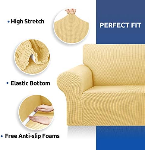 KEKUOU Stretch Oversized Couch Covers - Image 5