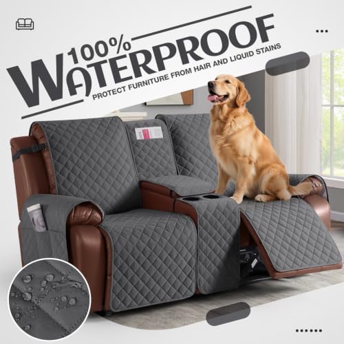 KinCam 100% Waterproof Loveseat Recliner Cover - Image 3