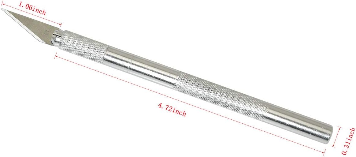 ZYAMY 3IN1 Sculpting Tool Set Feather Pin, Carving Knife and Pro Needle Wire Texture Pottery Clay Tool Kit Brush Tools Ceramics Modeling Tool