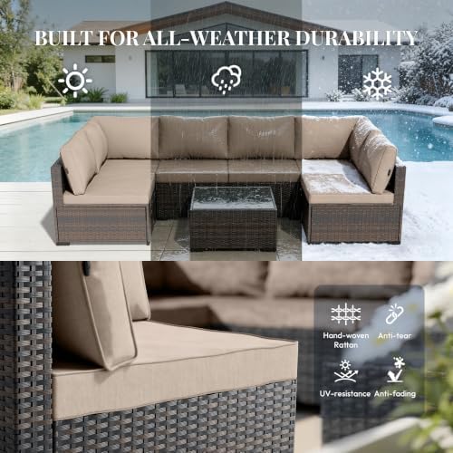 WWR Patio Furniture Set 14 Piece - Image 3
