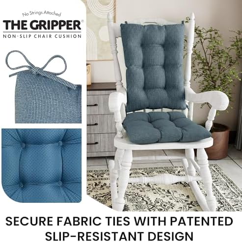 Klear Vu Omega Non-Slip Rocking Chair Cushion Set - Image 4