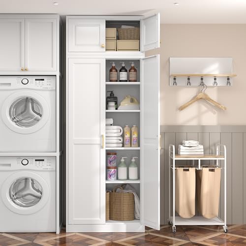 Steeloong 86"Metal Pantry Storage Cabinet - Image 5
