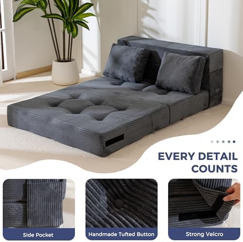 MAXYOYO Convertible Sofa Bed, Fold Out Sofa Couch - Image 6