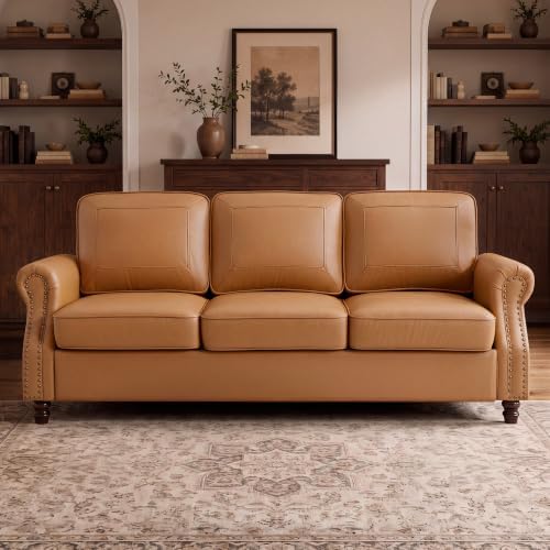Kingfun Faux Leather 3 Seater Sofa by KINGFUN-Anexcitingoption
