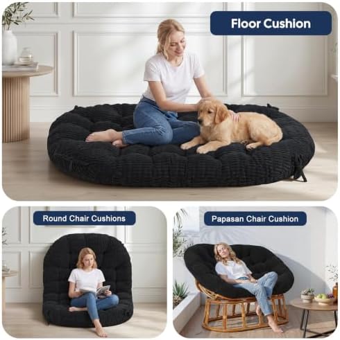 idee-home Double Papasan Chair Cushion - Image 6