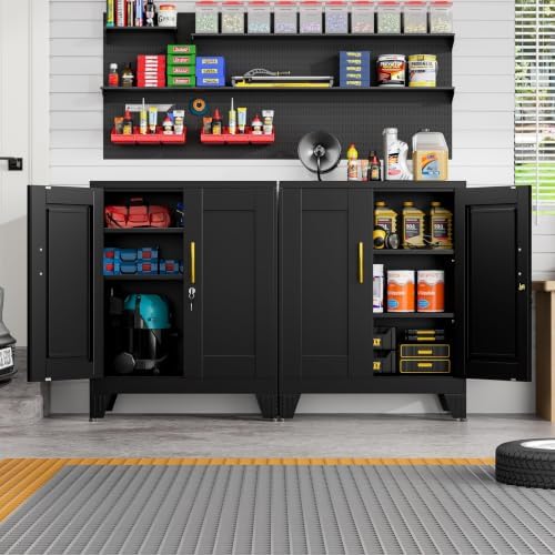 GAIOUS 36" Tall Metal Storage Cabinet - Image 6