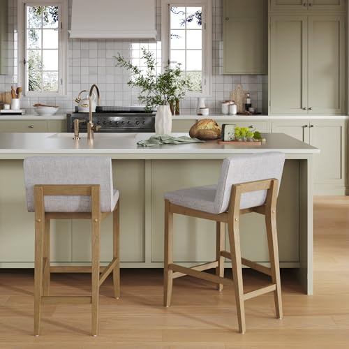 Nathan James Gracie Modern Bar Stool Counter Height Barstool - Image 3