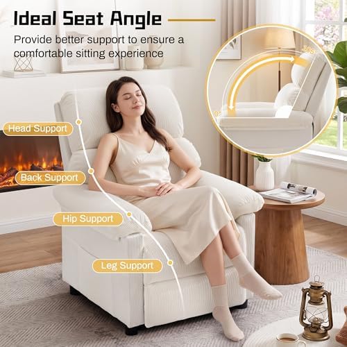 Korser Recliner Chair, Living Room Recliner Chairs - Image 4
