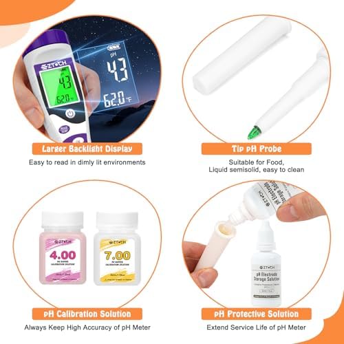 Food pH Meter, Digital pH Meter - Image 6