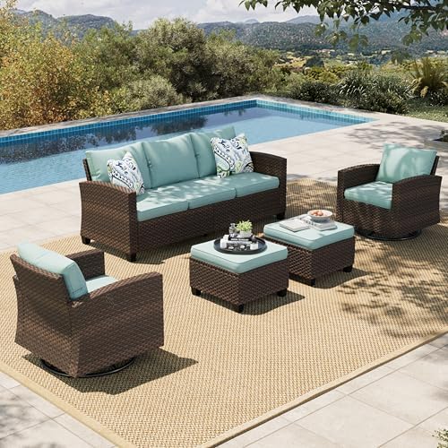 HERA'S HOUSE Patio Furniture Set by HERASHOUSE