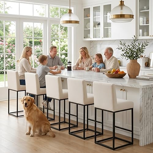 VESCASA 27" Counter Height Bar Stools - Image 7