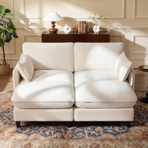Ihanherry 72" Loveseat Sofa, Cloud Couch by iHanHerry